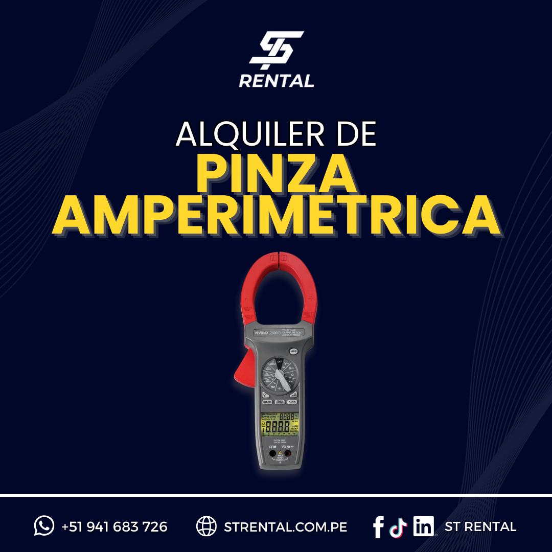 Alquiler de Pinza Amperimetrica Alquiler de Pinza Amperimetrica