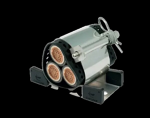 13000129 – ABRAZADERA CABLE CLEAT CYCLONE
I AL. SINGLE Ø55-69mm / TREFOIL Ø37-47mm IEC 61914