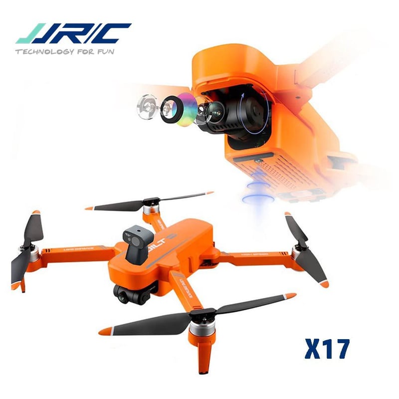 Drone X17 GPS WiFi 5G 6K UHD 2 Ejes Plegable Sensor de Obstaculos