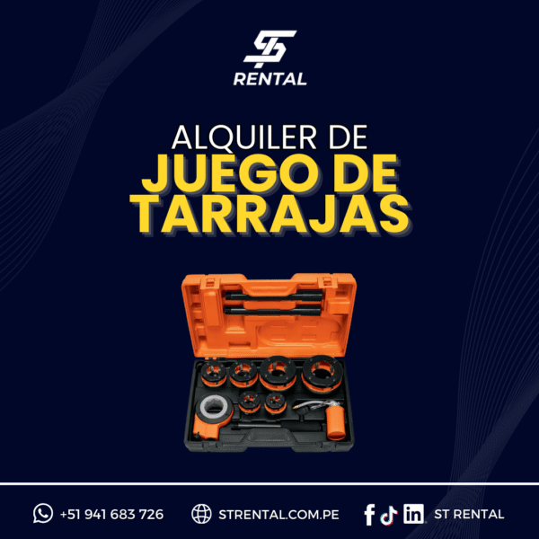 Alquiler de Juego de Tarrajas Alquiler de Juego de Tarrajas